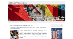 Desktop Screenshot of bookartworld.com